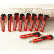 Cuttermesser 10-tlg.