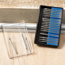 Diamant-Schleif- und Fräswerkzeug 20-tlg.