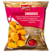 Hähnchen Crossies