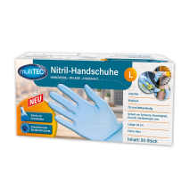 Puderfreie Nitril-Handschuhe 50er
