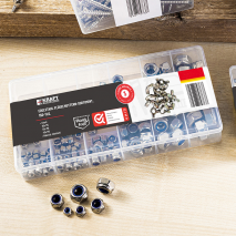 Produktbild »Edelstahl-Mutternsatz mit Eigensicherung«