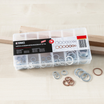 Produktbild »Kupfer & Aluminium Unterlegscheiben Kit 82-tlg.«