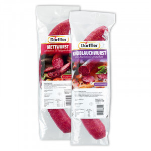 Produktbild »Mett-/ Knoblauchwurst«