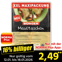 Maultaschen XXL
