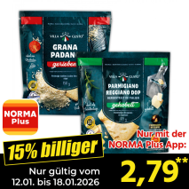 Grana Padano / Parmigiano Reggiano