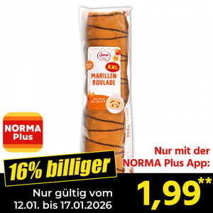 Produktbild »Marillen Roulade XXL«