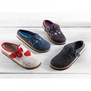Produktbild »Filzclogs«