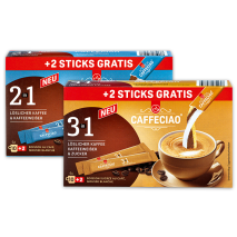 Lösliche Kaffeesticks