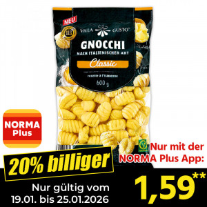 Produktbild »Frische Gnocchi«