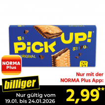 Nur mit der NORMA Plus App günstiger: »Pick Up«