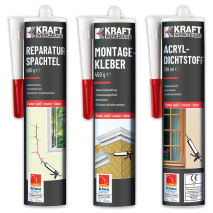 Acryl / Montage-Kleber / Reparaturspachtel