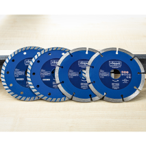 Diamant-Trennscheiben-Set 4-tlg.