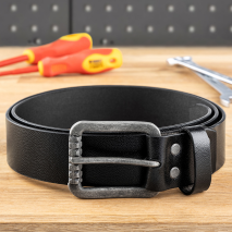 Robuster Leder-Arbeitsgürtel