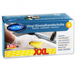 Produktbild »Vinyl-Handschuhe XXL Pack«