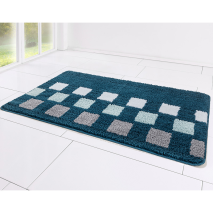 XXL-Mikrofaser-Badteppich oder Badematte 2er-Set