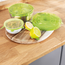 Flexible Silikondeckel 12er-Set