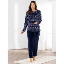 Coral-Fleece-Hausanzug