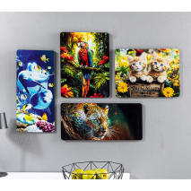 Dekobild mit Glaseffekt