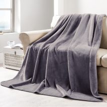 Luxus-Flanelldecke Davos