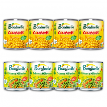 Produktbild »Erbsen & Möhrchen / Goldmais«