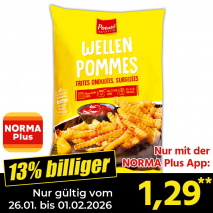 Wellen Pommes