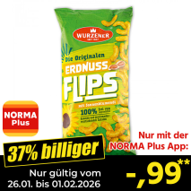 Erdnuss Flips