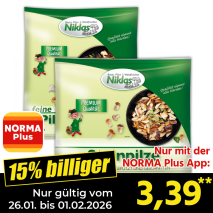 Nur mit der NORMA Plus App günstiger: »Pilze«