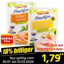 Hauchfein-Aufschnitt