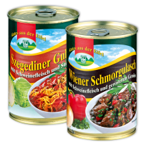 Gulasch-Spezialitäten