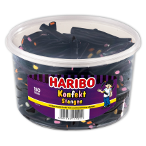 Konfekt Stangen / Lakritz Schnecken