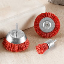 Nylon-Schleifbürsten-Set 3-tlg.