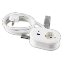 Power-Steckdose Hängevorrichtung