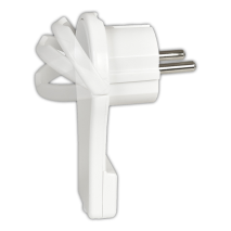 PVC-Schutzkontakt-Flachstecker