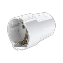 PVC-Schutzkontakt-Kupplung