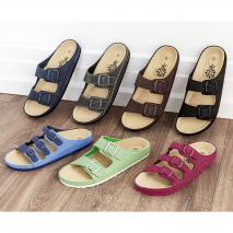 Tieffußbett-Pantoletten