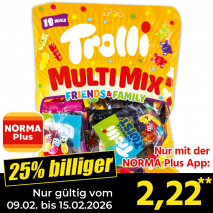 Nur mit der NORMA Plus App günstiger: »Multi Mix XXL«