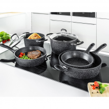 Aluguss-Topf oder Geschmiedete Alu-Pfanne Homer