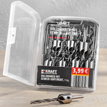 Holzbohrer mit Senker-Sortiment 7-tlg.