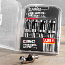 Zapfenbohrer-Sortiment 4-tlg.