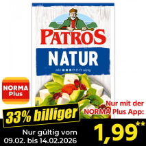 Nur mit der NORMA Plus App günstiger: »Hirtenkäse / Feta«