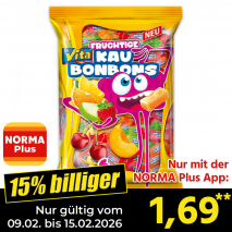 Fruchtige Kaubonbons