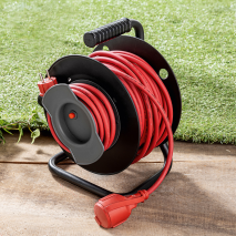 Gerätetrommel mit 20 m Gummikabel