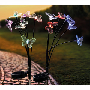 Produktbild »LED-Solar-Flexi-Gartenstecker 2er-Set«