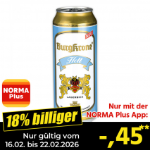 Nur mit der NORMA Plus App günstiger: »Hell«