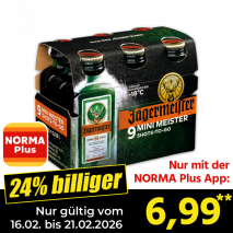 Nur mit der NORMA Plus App günstiger: »Kräuterlikör«