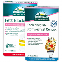 Produktbild »Kohlenhydrat-Stoffwechsel Control / Fett Blocker+«