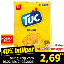 Nur mit der NORMA Plus App günstiger: »Original«