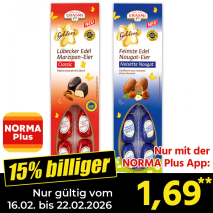 Edel-Marzipan / Nougathappen