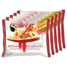 Produktbild »Instant Nudeln 4 + 1 gratis«