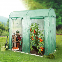 Tomatengewächshaus mit 2 Toren